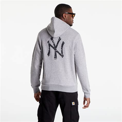 Hoodies and sweatshirts New Era New York Yankees Logo Infill Grey ...