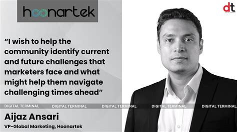 Hoonartek VP Aijaz Ansari Appointed to CMO Alliance’s Prestigious ...