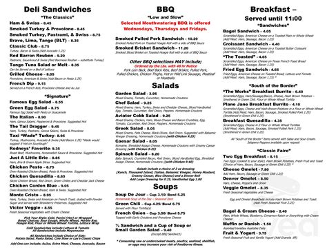 Blue Sky Bistro menus in Broomfield, Colorado, United States