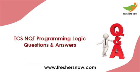 Image result for TCS Nqt Programming Logic Questions