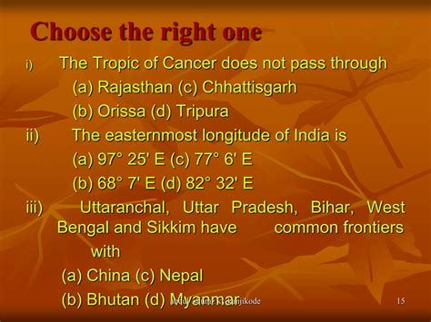 India size & Location Geography class -9 CBSE | PDF
