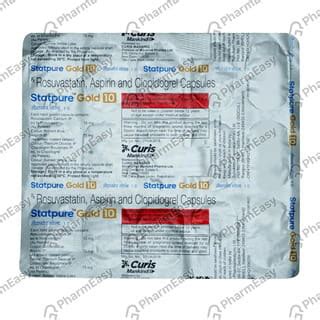 Statpure Gold 10mg Strip Of 15 Capsules: Uses, Side Effects, Price ...