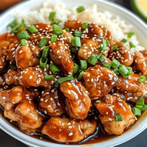 Honey Sesame Chicken - Recipe Yumm