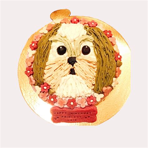 Large Shih Tzu Dog Cake | Pet Bakery Delhi NCR – The Pet Belly