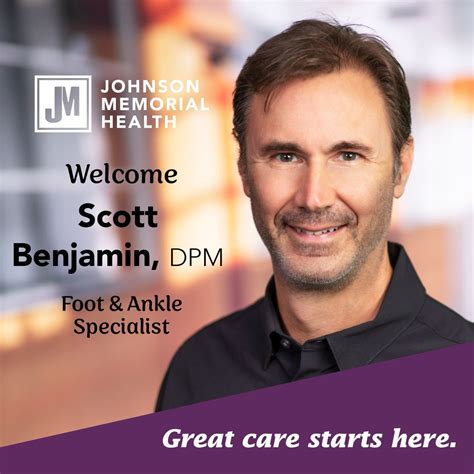 🌟 Meet Scott Benjamin, DPM! 🌟 With over 30 years of dedicated ...