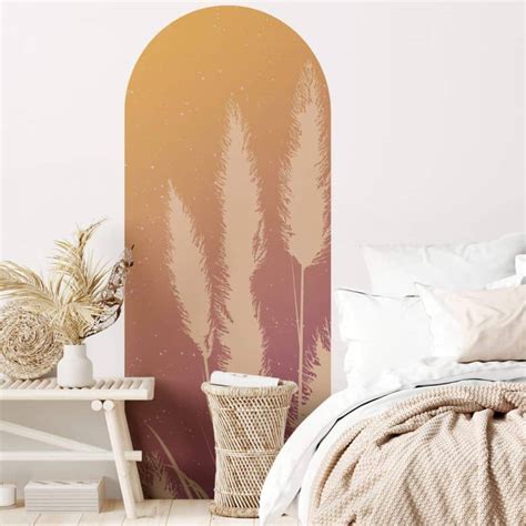 Wall sticker Pampas Grass Arch | wall-art.com