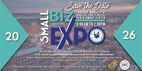 Perth Amboy Small Business Expo, Middlesex College - Perth Amboy Center ...