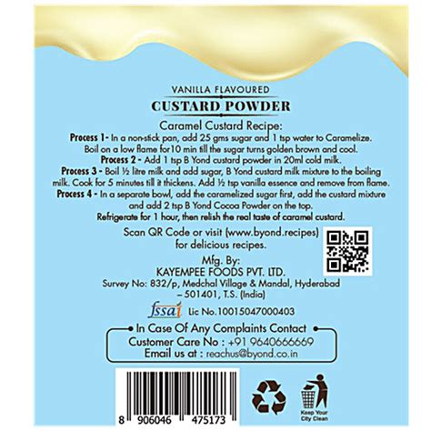 Buy Byond Custard Powder Online at Best Price of Rs 90 - bigbasket