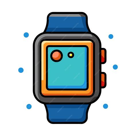 Smartwatch clipart vector art and illustration | Premium AI-generated ...