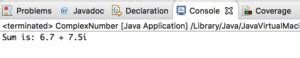 Image result for Java Program to Add Two Complex Numbers