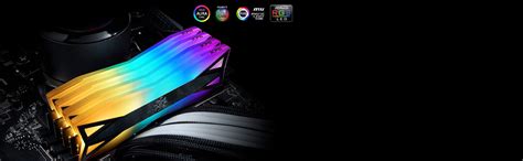 XPG Spectrix D60G RGB 16GB DDR4 RAM 3200MHz Desktop Memory – TPS ...