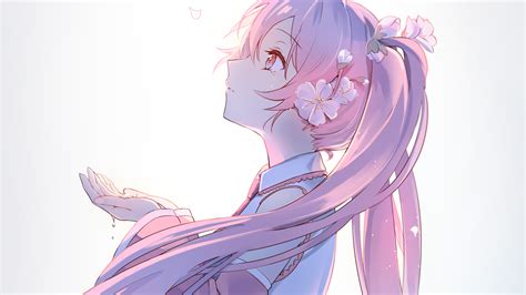 Download Wallpaper Anime Pink