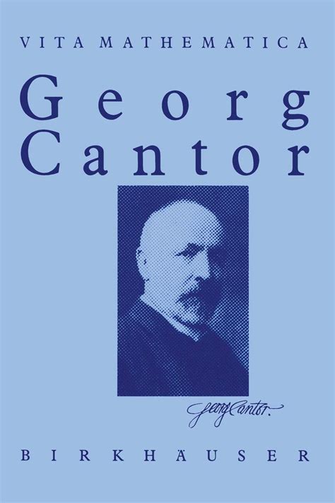 Buy Georg Cantor 1845 – 1918 (Vita Mathematica) Book Online at Low ...
