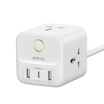 Buy Oraimo Cube Extension Boards with 3 Universal Socket, 2 USB and 1 ...