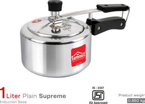 SUMMIT Supreme 1 L Inner Lid Induction Bottom Pressure Cooker Price in ...