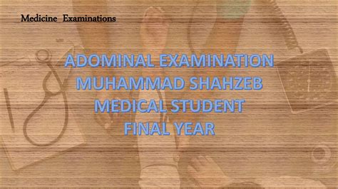 Abdominal examination osce all steps | PPTX