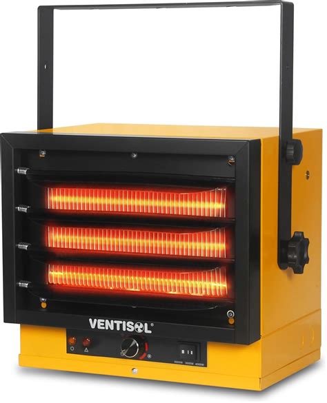 VENTISOL Garage Heater, 3000/4000/5000W Ceiling Electric Heaters, 3 ...