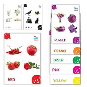 Buy My First Flash Cards Colours: 10 Early Learning Color Flash Cards ...