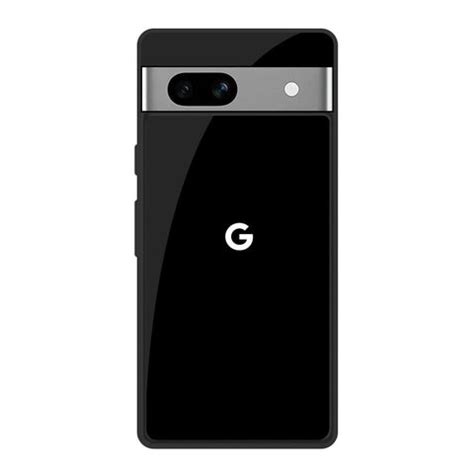 Jet Black Google Pixel 7A Glass Back Cover - Flat 35% Off On Google ...