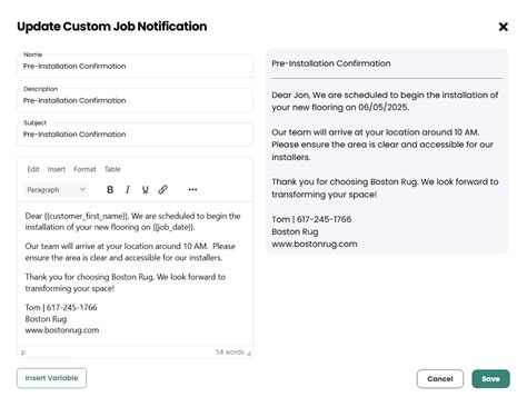 Service Buddy | Carpet & Flooring Software for Retailers & Installers