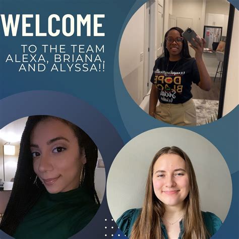 Meet the newest additions to the NJ LEEP team: Alexa Chandler, Briana ...