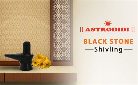 Buy ASTRODIDI Black Marble Shivling Shiva Lingam Shiv Ling Idol Murti ...