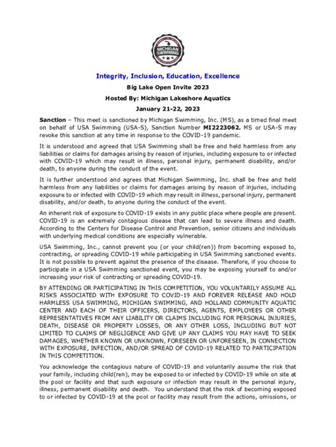 Fillable Online Huron-Clinton-Metroparks-Swimming-Program- ... Fax ...