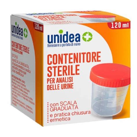 Sterile Container Urine unidea 120ml - Loreto Pharmacy