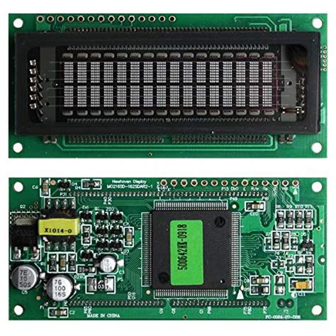 Vacuum Fluorescent Displays - VFD 2 x 16 80.0 x 36.0 x 18.0 (M0216SD ...