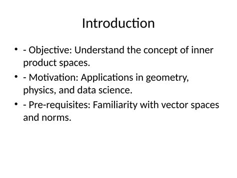 Inner Product Spaces Tutorials 的图像结果