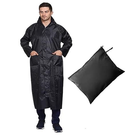 Buy Prime XXXL Size Lightweight Waterproof Rain Coat with Hood Water ...
