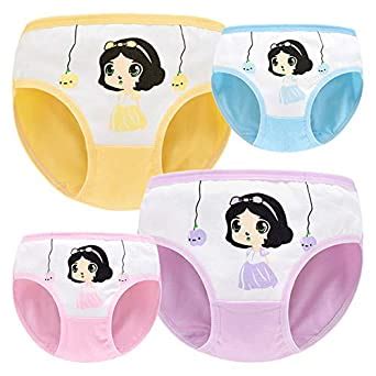 Buy ACHICOO 4PCS/Set Children Girls Cotton Cartoon Briefs Underwear ...