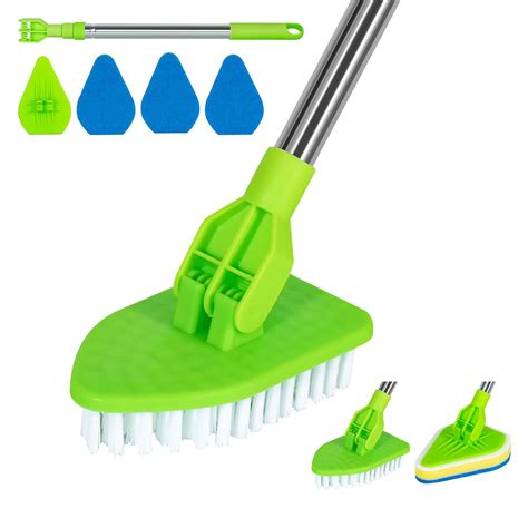 2023 New Upgrade 2 In 1 Shower Bathtub Tubtile Scrubber Cleaning Brush ...