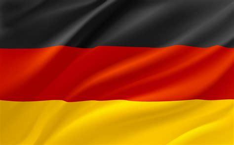 Waving flag of Germany. 3d vector banner 15451710 Vector Art at Vecteezy