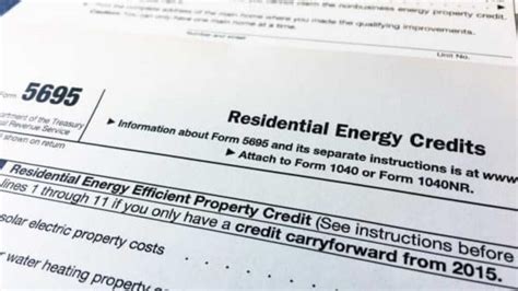 Image result for Example of Form 5695 2020