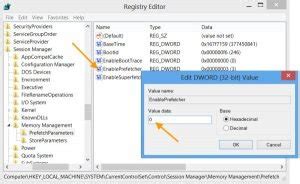 Image result for Prefetch Setting