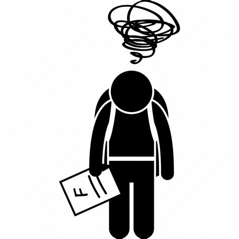 Image result for Fail Exam Icon