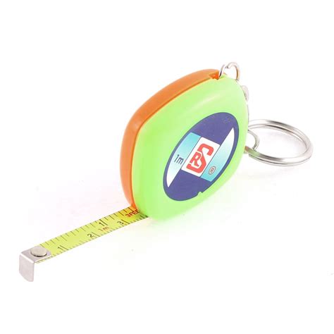 Generic 1M Long 6mm Width Retractable Metric Steel Tape Ruler Measure ...