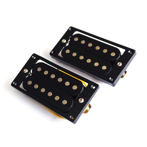 Modern Humbucker Pickups for Les Paul Guitars - Black | Guitar Anatomy