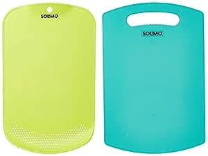 Buy Amazon Brand - Solimo Plastic Cutting/Chopping Board & Plastic ...