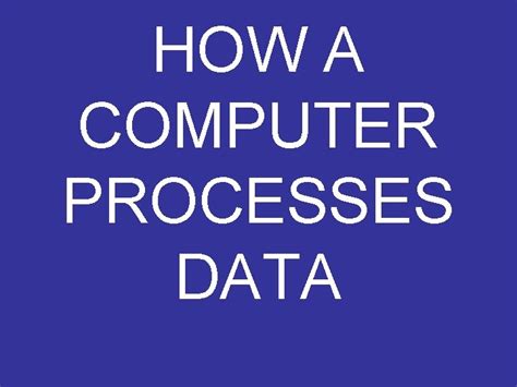 Computer Processes Data into Information 的图像结果