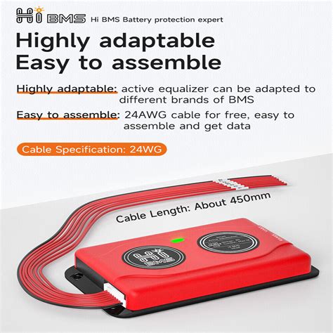 LiFePO4/Li-ion/LTO 4S~13S 1A Smart BMS Battery | Ubuy India