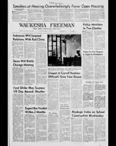 Waukesha Freeman Newspaper Archives, Oct 9, 1967, p. 21