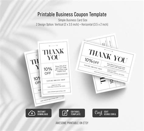 Promo Code Business Template 的图像结果