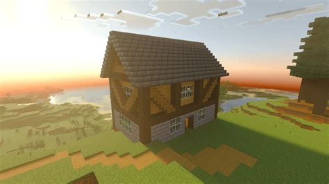 Minecraft Tiny House Tutorial 的图像结果