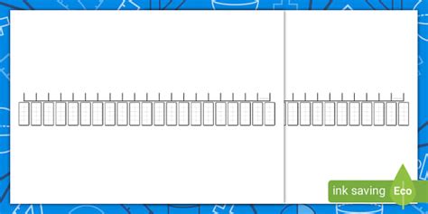 Blank Number Line to 20 | Teacher-Made Learning Aid - Twinkl