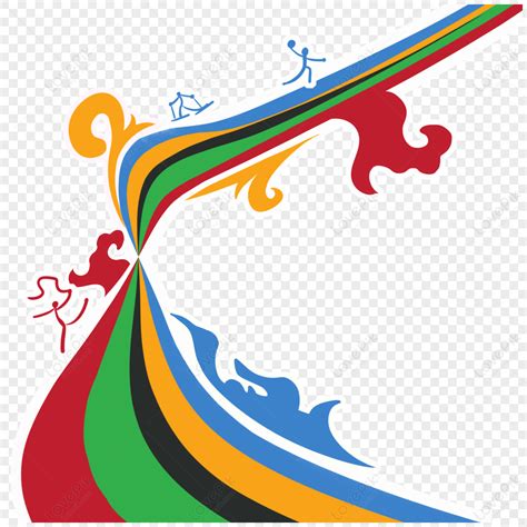 Abstract Olympic Olympic Rings Color Watercolor Lines,cute Five Rings ...