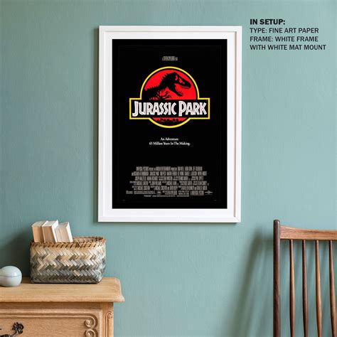 Jurassic Park Old Movie Poster: Buy Movie Posters Online – Dessine Art