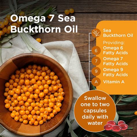 Healthspan Omega 7 Sea Buckthorn Oil 500mg | India | Ubuy
