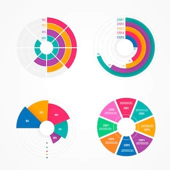 Image result for Radial Vector Infographic Background